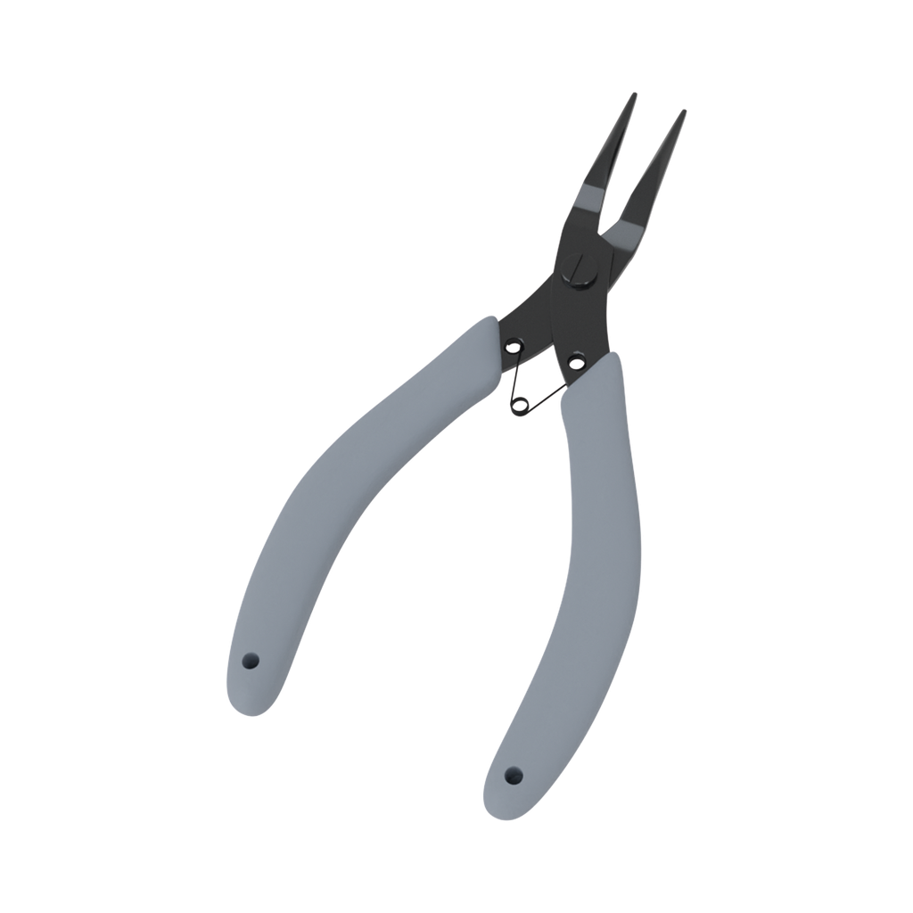 [RFA-4080-2] Pinzas de Punta Redonda Aserrada de 4.5 (125 mm) en Acero Inoxidable.