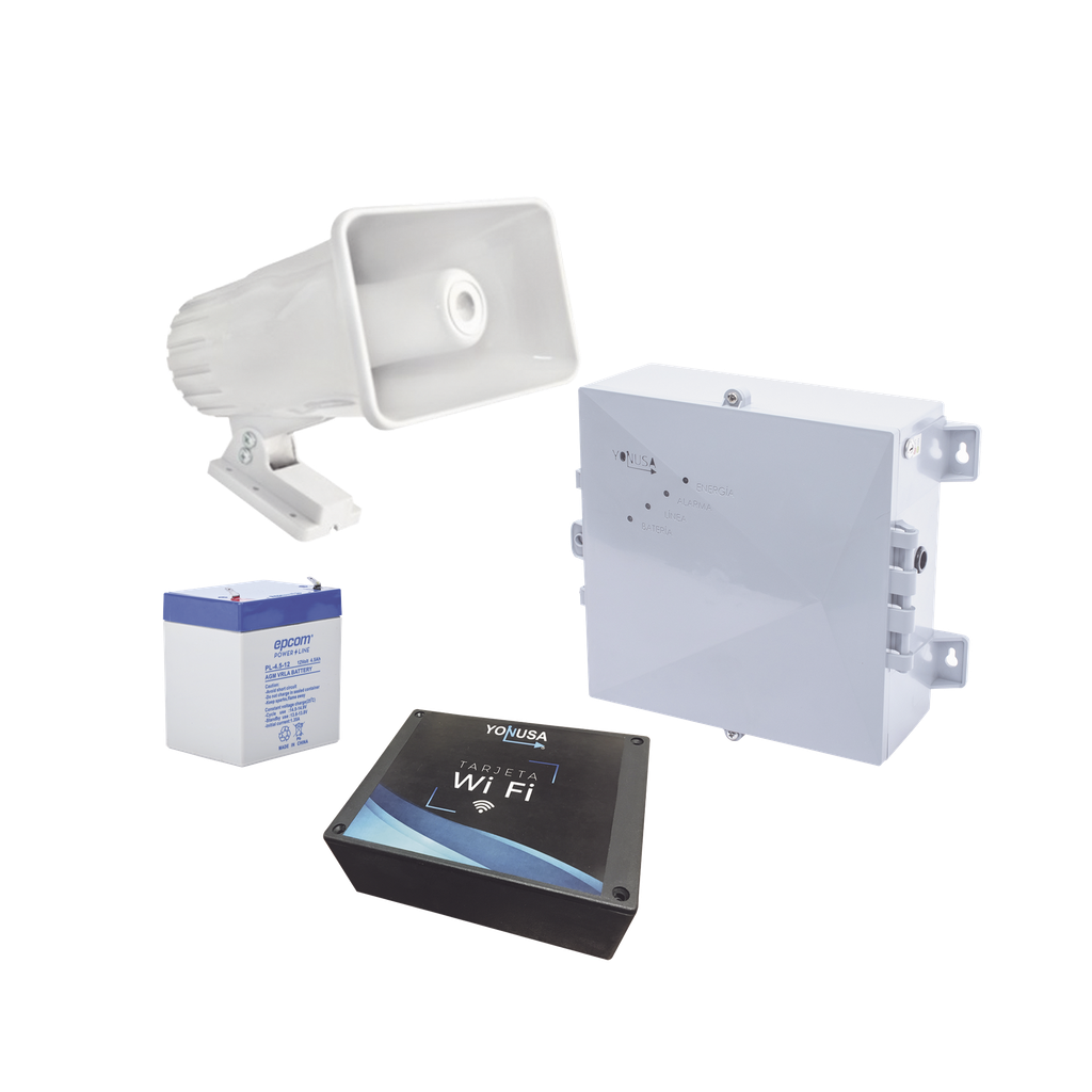 [YPROKIT-WIFI] Cerco Eléctrico INTELIGENTE WIFI para PROTECCIÓN EN CASAS, NEGOCIOS, BODEGAS,ETC. Aplicación Celular Gratuita