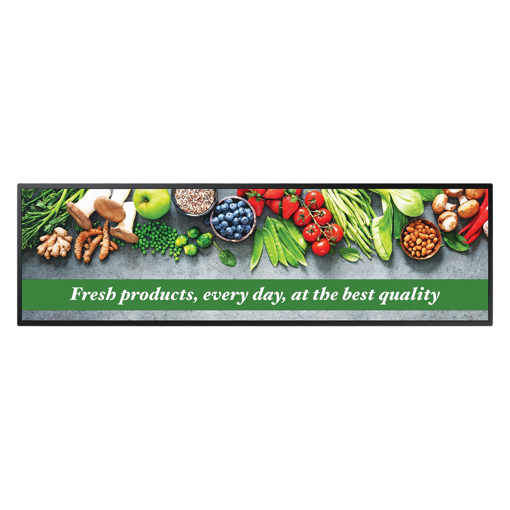 [SH37CE] Pantalla Stretched 37 / 1920x540p / Entradas de Video HDMI / Compatible VESA / 700 nit / compatible con Samsung VXT