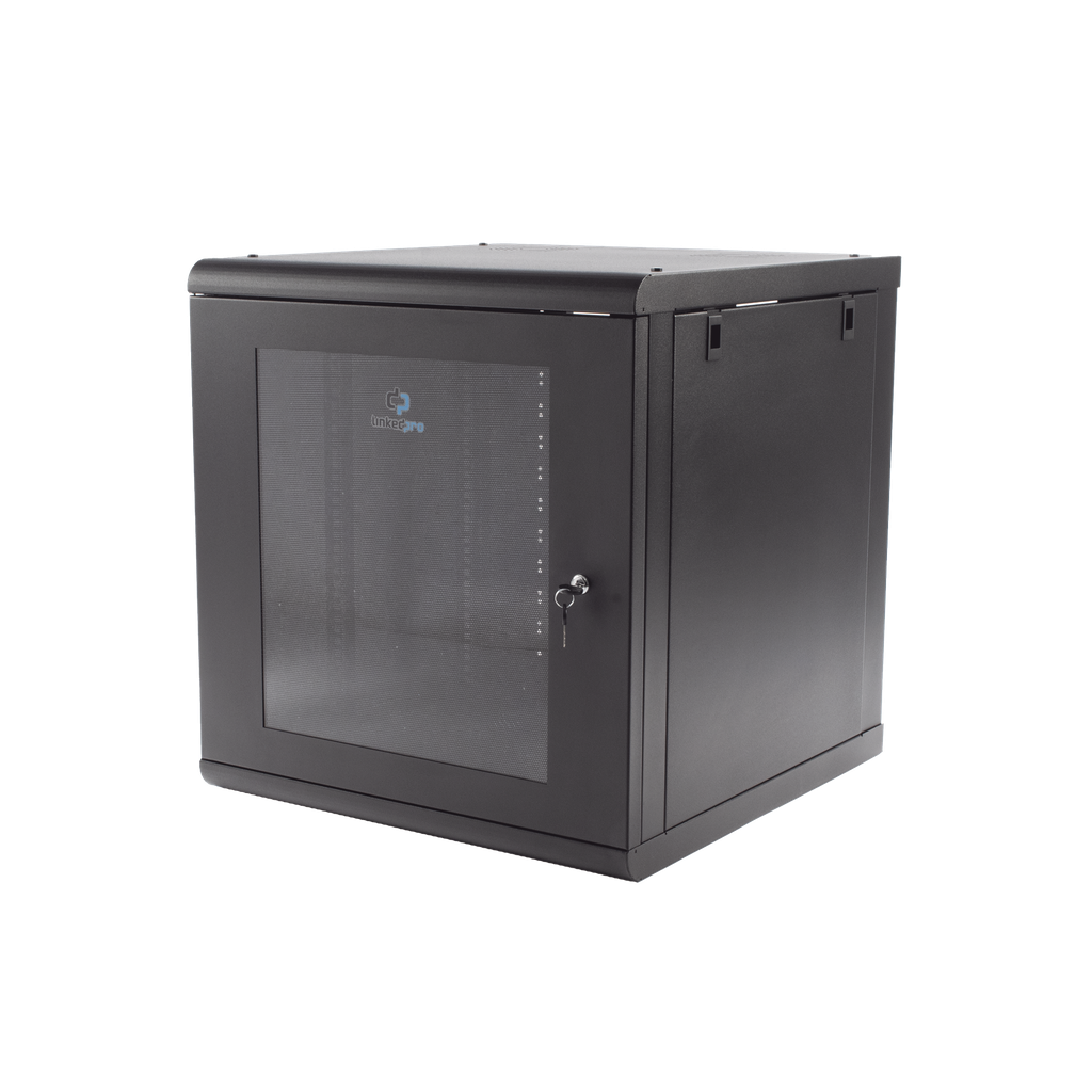 [SR-1916-GN2G] Gabinete de Pared 16U de 635 mm de Profundidad, Rack de 19 in en Acero Reforzado: Compacto y Resistente para Soluciones Profesionales