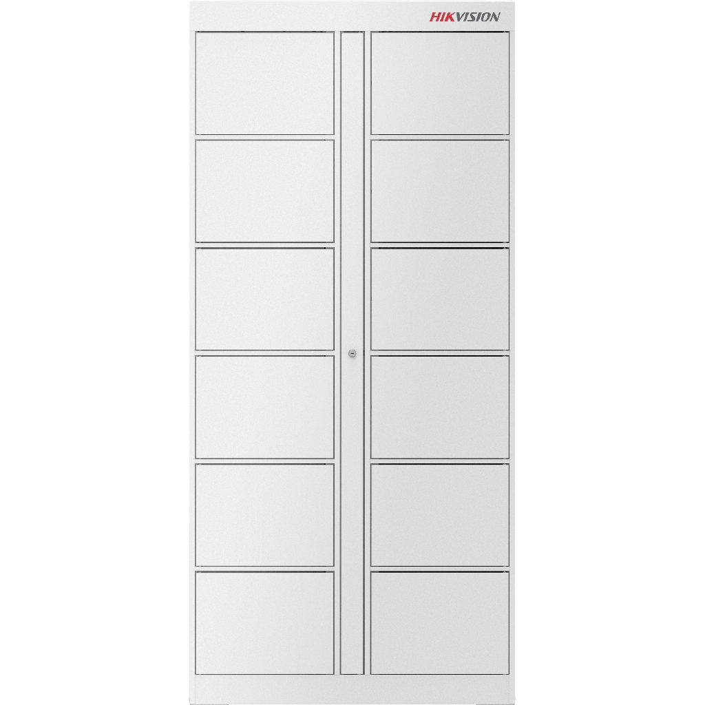 [DS-KLB2-12] Locker Inteligente de EXPANSION con 12 Espacios / Requiere Locker Maestro / Comunica al Maestro por RS485